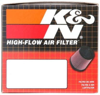 K&N Filter Oval 2 7/16 inch Flange 4 1/2 inch x 3 3/4 inch Base 3 1/2 inch x 2 1/2 inch Top 3 1/2 in