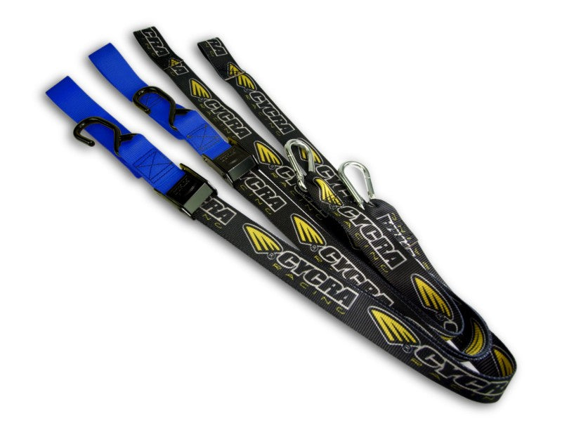 Cycra Tie Down Set - Blue