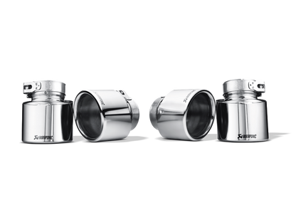 Akrapovic 09-14 BMW X5M (E70) Tail Pipe Set (Titanium)