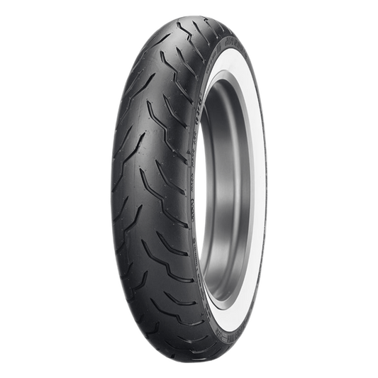 Dunlop American Elite Bias Front Tire - MT90B16 M/C 72H TL  - Wide Whitewall