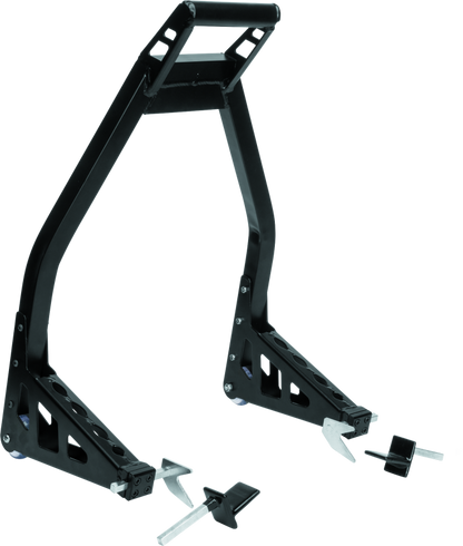 BikeMaster Universal Aluminum Stand - Rear - Black