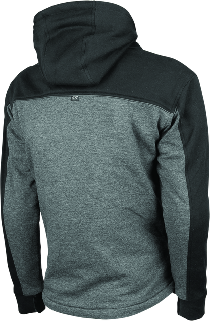 Speed and Strength Hammer Down Armored Hoody Black/Grey - Small