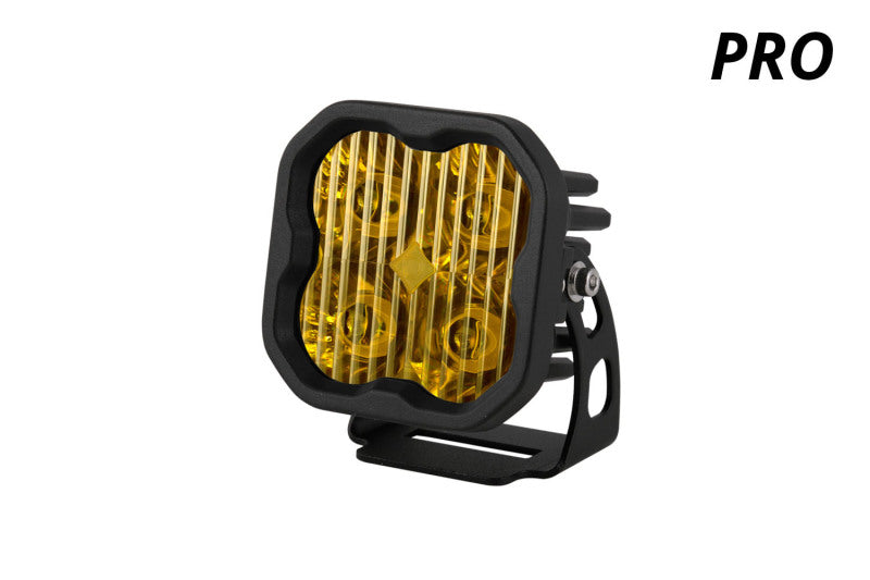 Diode Dynamics SS3 LED Pod Pro - Yellow Driving Standard (Single)