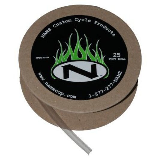 NAMZ Clear Heatshrink 2-1 Ratio 25ft. Spool (1/2in. ID)