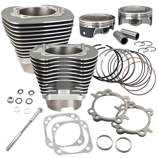 S&S Cycle 07-15 BT 4 1/8in Bore Cylinder & Piston Kit