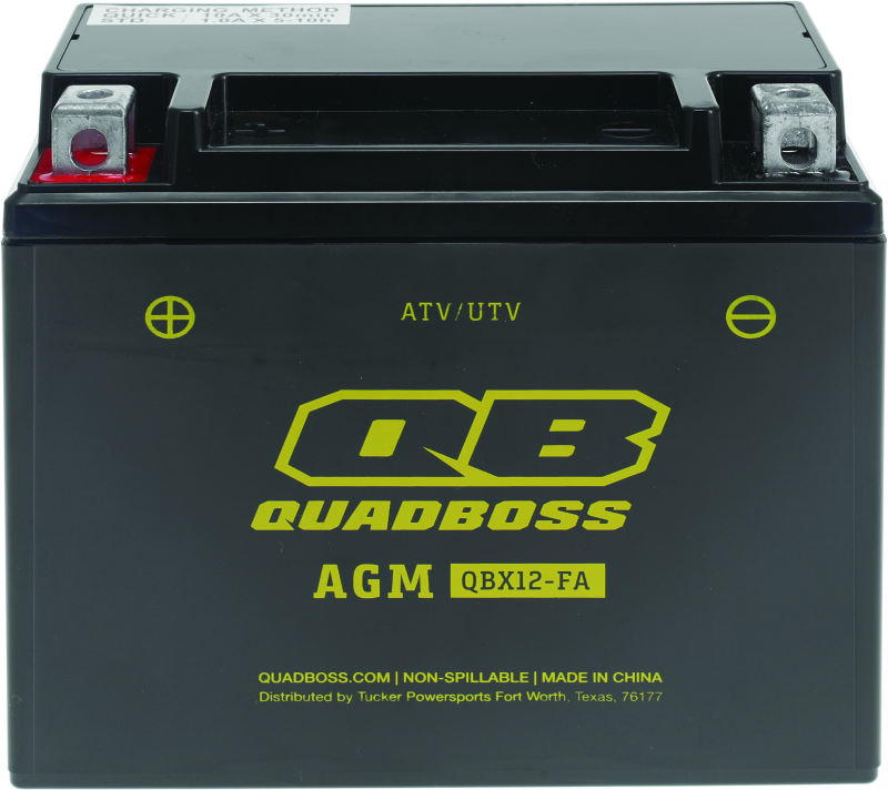 QuadBoss 06-10 Arctic Cat 250 2x4 AT Maintenance-Free AGM Battery