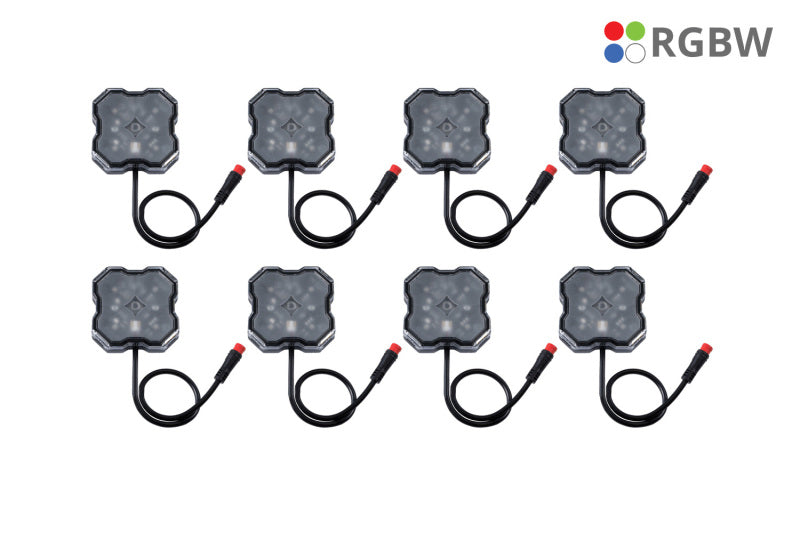 Diode Dynamics Stage Series RGBW LED Rock Light (8-pack)