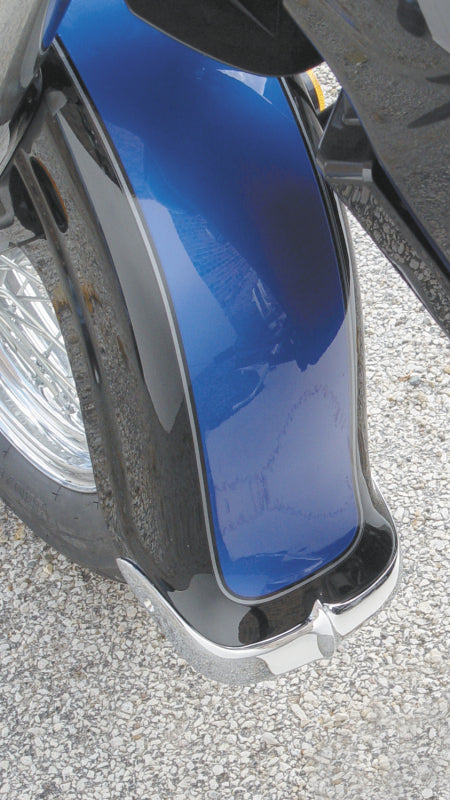 National Cycle 01-08 Suzuki C50/Black/Ltd.Blvd./C800 Intruder/VL800 Volusia Front Fender Tips 2pc.