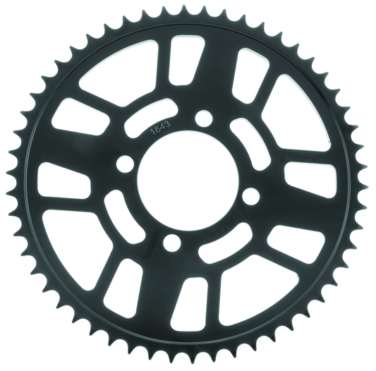 BikeMaster Yamaha Rear Steel Sprocket 428 49T - Black