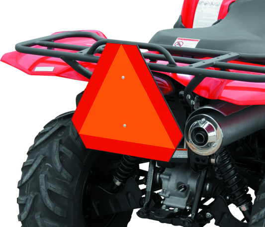 Quadoss ATV Safety Emblem - Orange