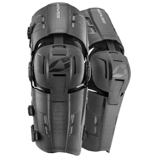 EVS RS9 Knee Brace Black Pair - XL