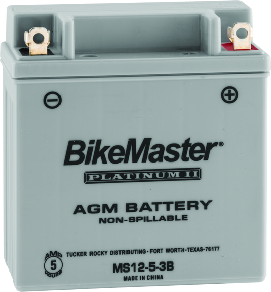 BikeMaster AGM Battery - MS12-5-3B