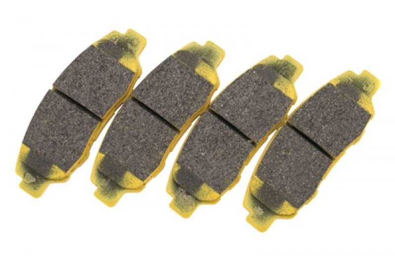 EBC 15-18 Polaris Slingshot SL LE 2.0L Yellow Brake Pads (Set of 4 Pads)