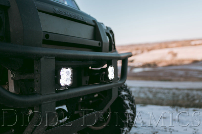 Diode Dynamics SS3 LED Pod Sport - White SAE Fog Round (Single)