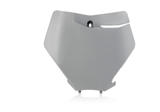 Acerbis 19-22 KTM 125-450 XC/ SX/ SX-F/ XC-F/ XC-tpi Front Number Plate - Gray