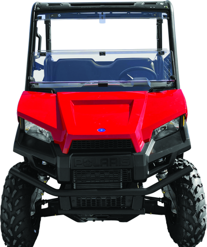 QuadBoss 17-21 Polaris Ranger 500 Windbreak Folding Windshield