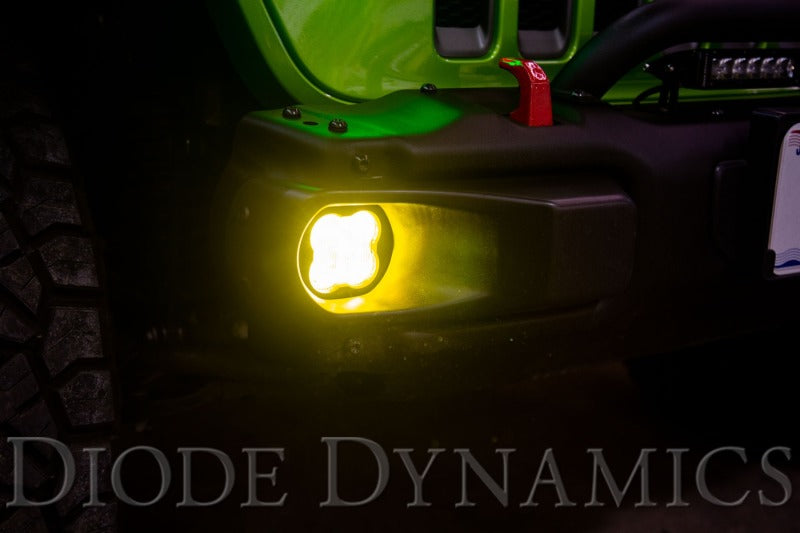 Diode Dynamics SS3 Sport Type MR Kit - Yellow SAE Fog