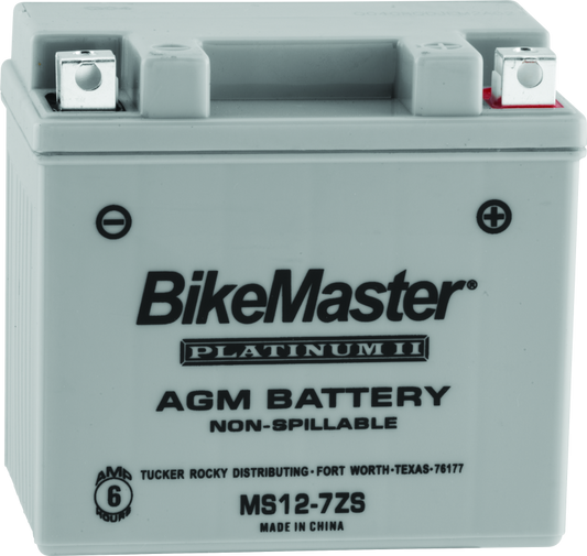 BikeMaster AGM Battery - MS12-7ZS