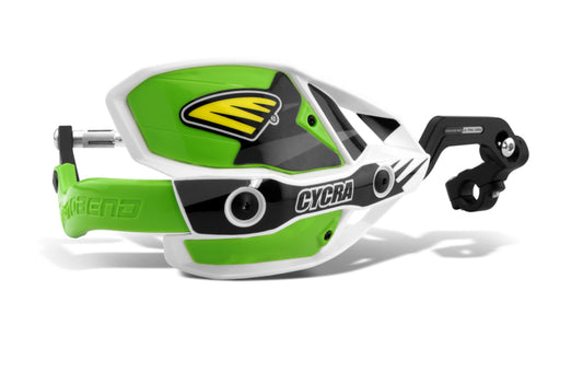 Cycra CRM Ultra 7/8 in. Clamp w/White Shield/Green Cover