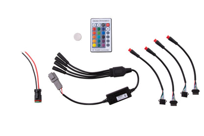 Diode Dynamics RGBW 24-Key M8 RF Controller