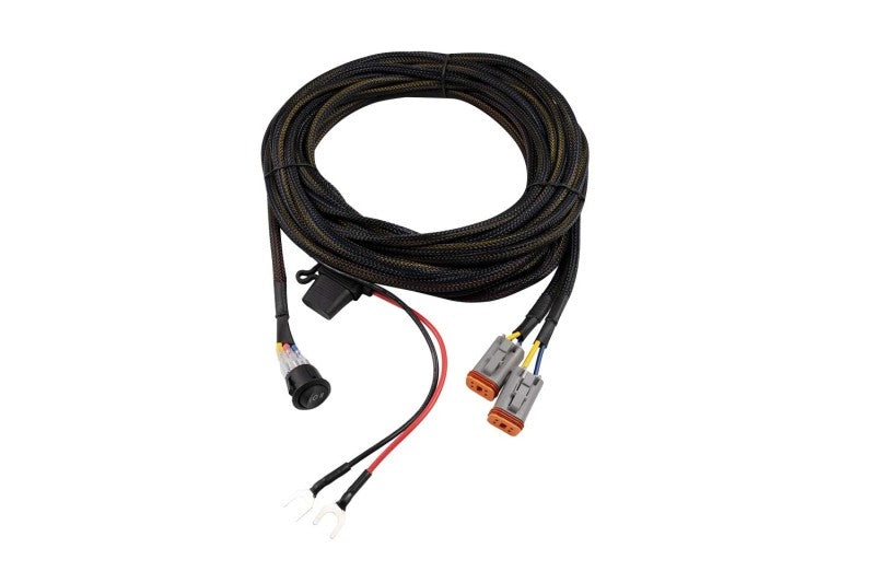 Diode Dynamics Light Duty Dual Output 3-way 4-pin Wiring Harness