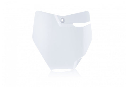 Acerbis 16-23 KTM SX65/ 21-23 GasGas MC65 Front Number Plate - 20 White