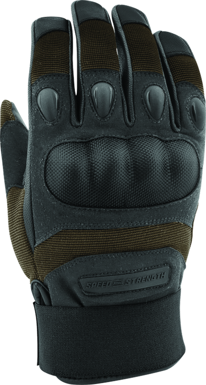 Speed and Strength Call to Arms Gloves Brown - Small