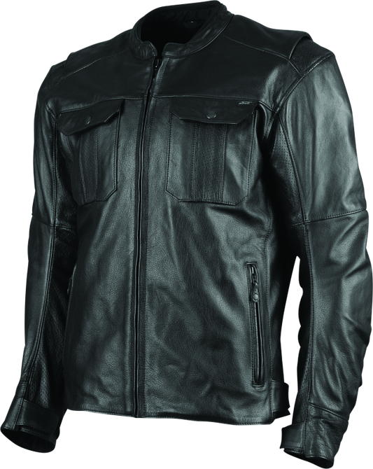 Speed and Strength Band of Brothers Leather Jacket Black - Medium