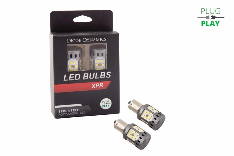 Diode Dynamics 1156 XPR LED Bulb - Cool - White (Pair)