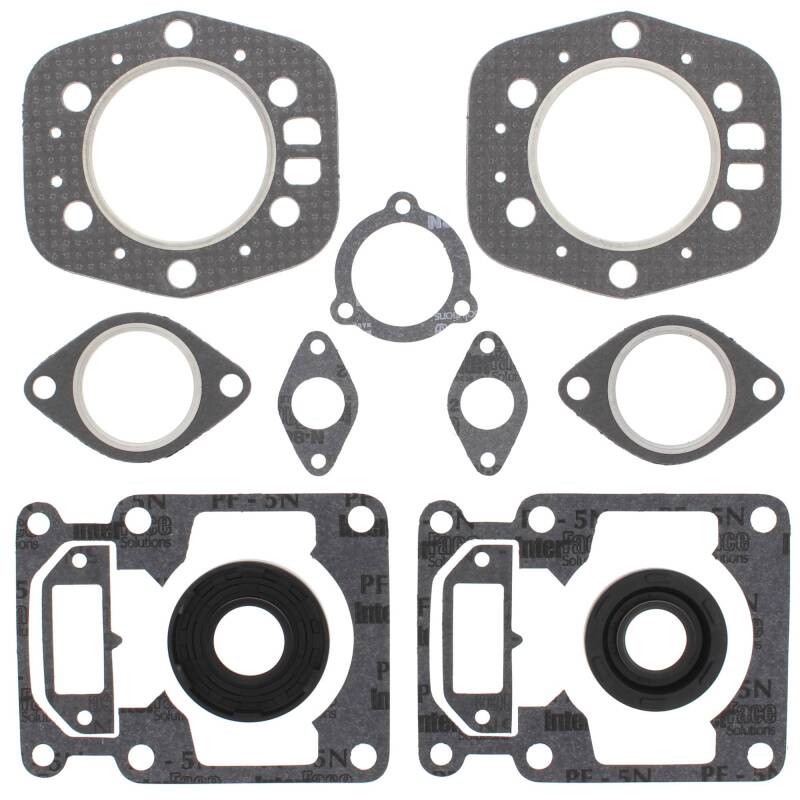 Vertex Gaskets 1977 Arctic Cat El Tigre Cross Country Complete Gasket Kit w/ Oil Seals