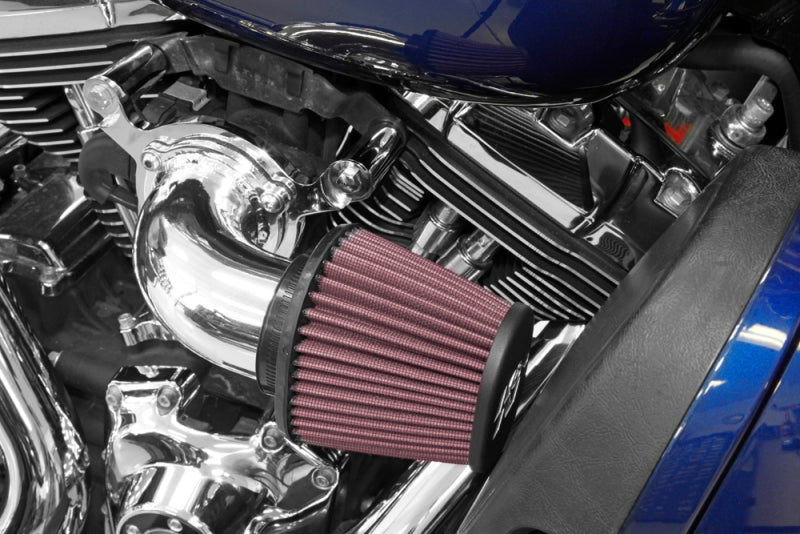 K&N 01-15 Harley-Davidson Touring 96 / 103 / 08-15 Bright Aircharger Performance Intake