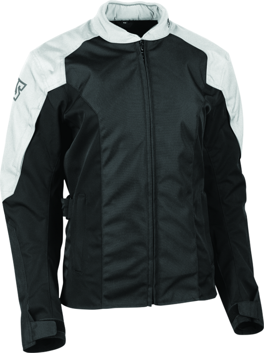 Speed and Strength Mad Dash Jacket Black/White Womens - Medium