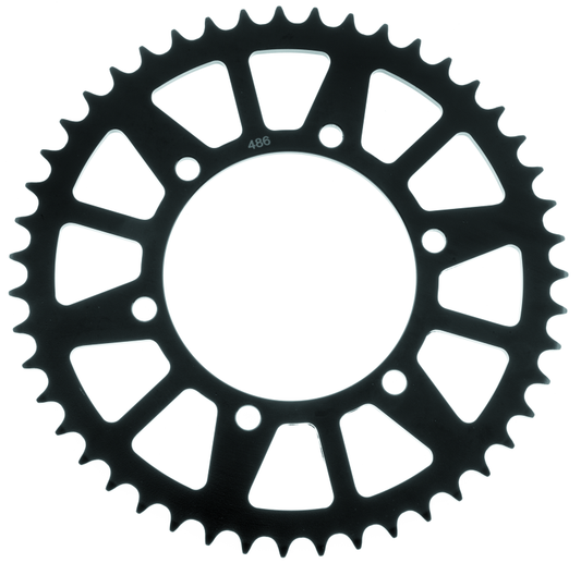 BikeMaster Kawasaki Rear Steel Sprocket 520 47T - Black