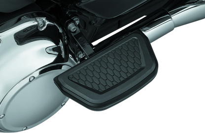 Kuryakyn Hex Passenger Board Inserts Black