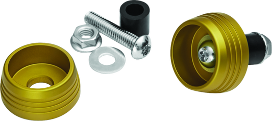 Kuryakyn Lodestar Axle Sliders Gold