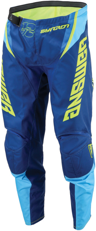 Answer 25 Syncron Envenom Pants Blue/Hyper Acid Size - 34