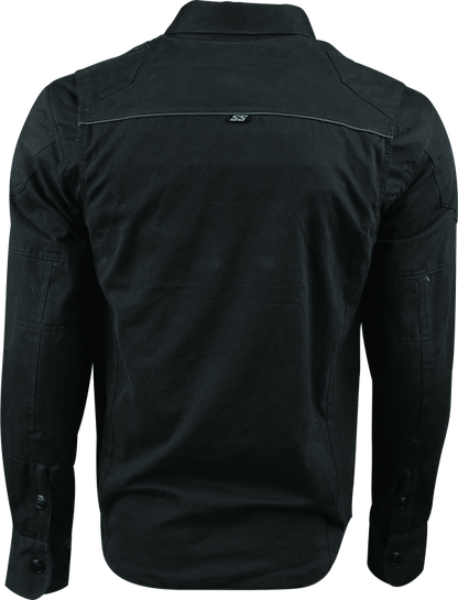 Speed and Strength Call to Arms Moto Shirt Black - Small