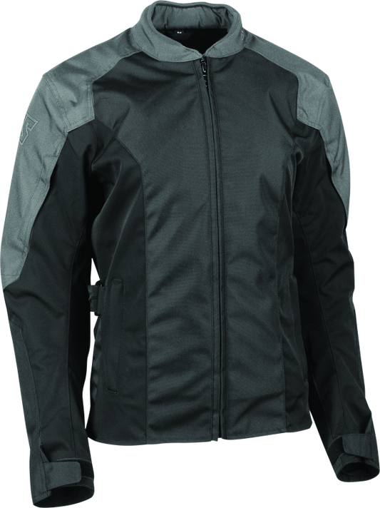 Speed and Strength Mad Dash Jacket Black/Grey Womens - 3XL