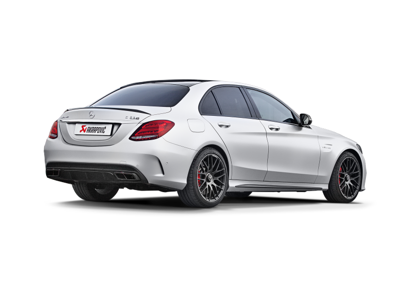 Akrapovic 15-17 AMG C63 Estate Evolution Line Cat Back (Titanium) w/ Carbon Tips (Req. Link Pipe)