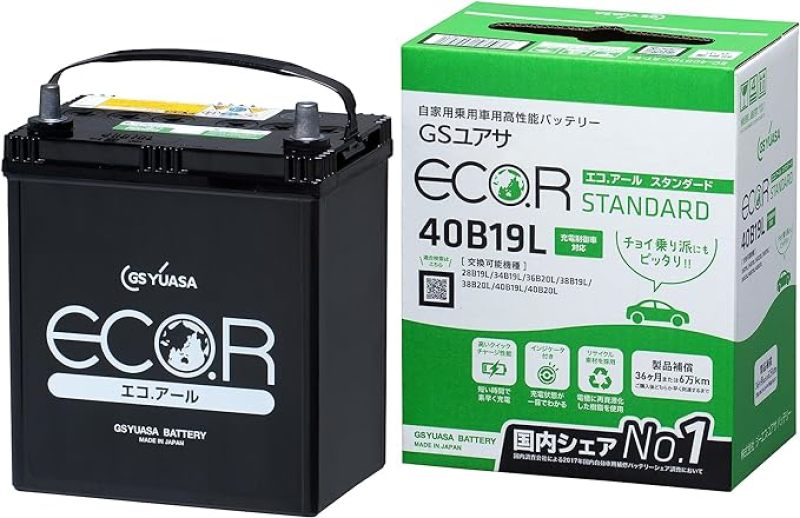 Yuasa 40B19L/SYB19L/36B20L Import Speciality 12 Volt Battery