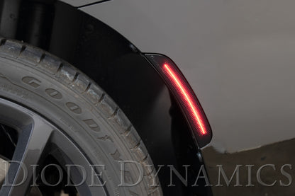 Diode Dynamics 15-21 Dodge Charger LED Sidemarkers - Amber Red (set)