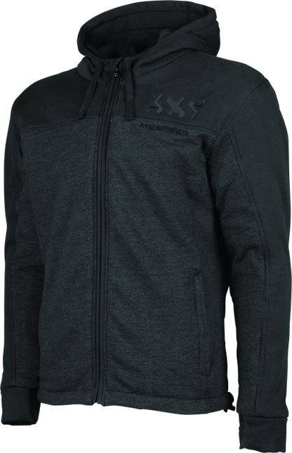 Speed and Strength Hammer Down Armored Hoody Black - Small