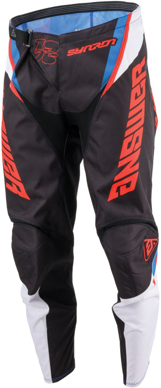 Answer 25 Syncron Envenom Pants Red/White/Blue Size - 36