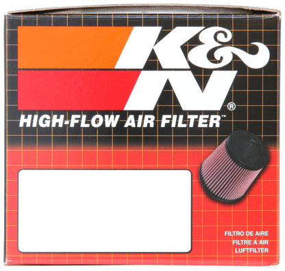 K&N Filter Universal Rubber Filter Oval Tapered 4in Base O/S L x 3.5in Top O/S L x 2.75in H