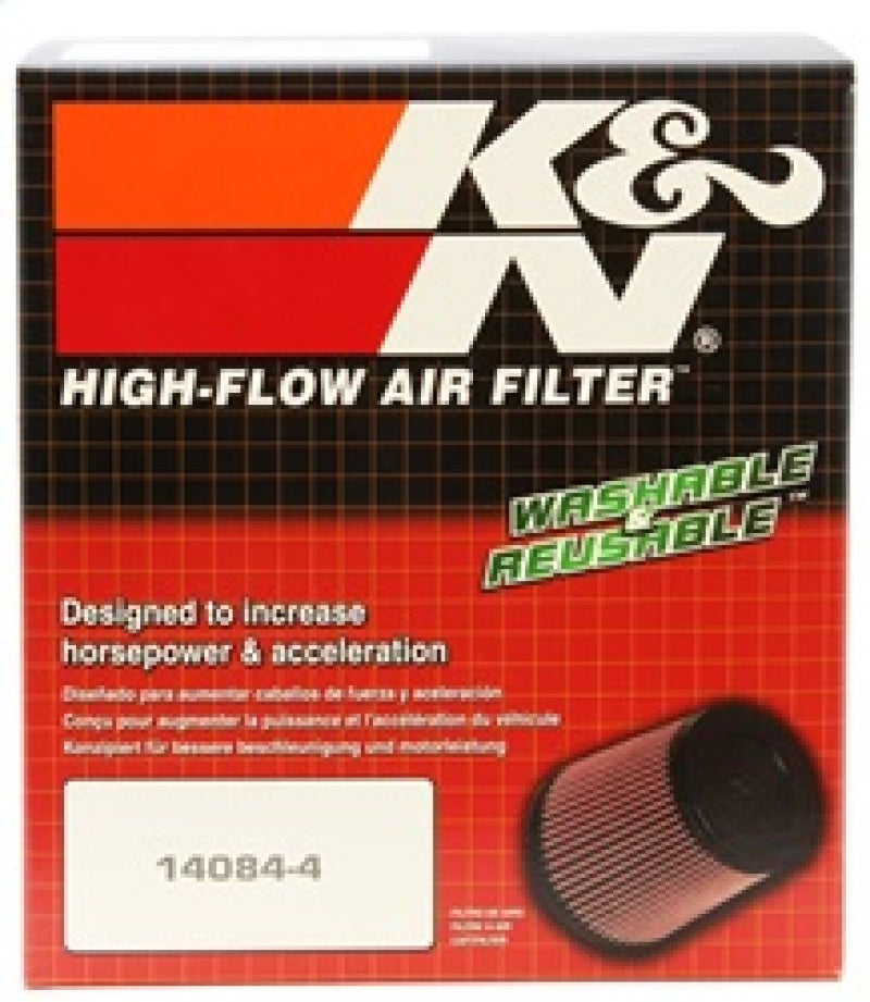 K&N Filter Universal Filter 2 3/4 inch Dual Flange GSXR Oval (2/Box)