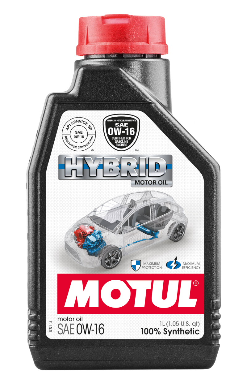 Motul 1L OEM Synthetic Engine Oil Hybrid 0W16 API SN - 1 Liter