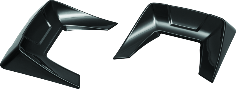 Kuryakyn Speedform Saddlebag Lid Spoilers 14-Up Touring Models Black