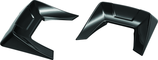 Kuryakyn Speedform Saddlebag Lid Spoilers 14-Up Touring Models Black