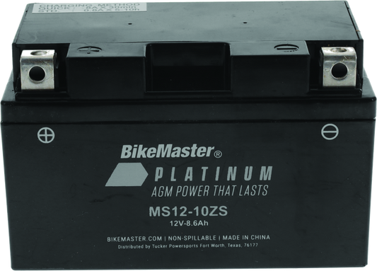 BikeMaster AGM Battery - MS12-10ZS