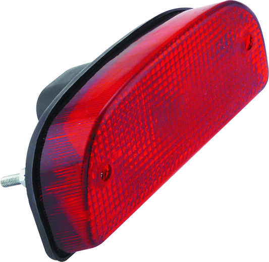 Bikers Choice Replacement Custom Fatbob Rear Taillight W/Red Lens